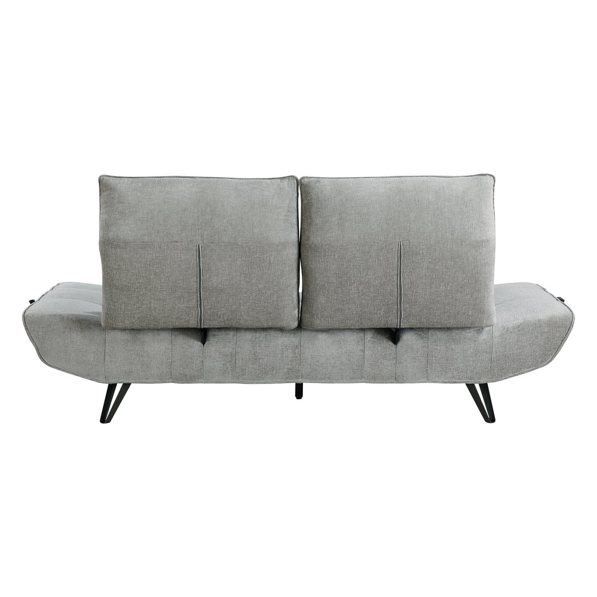 Sofa With Power Adjustable Seat Depth And Manual Headrests