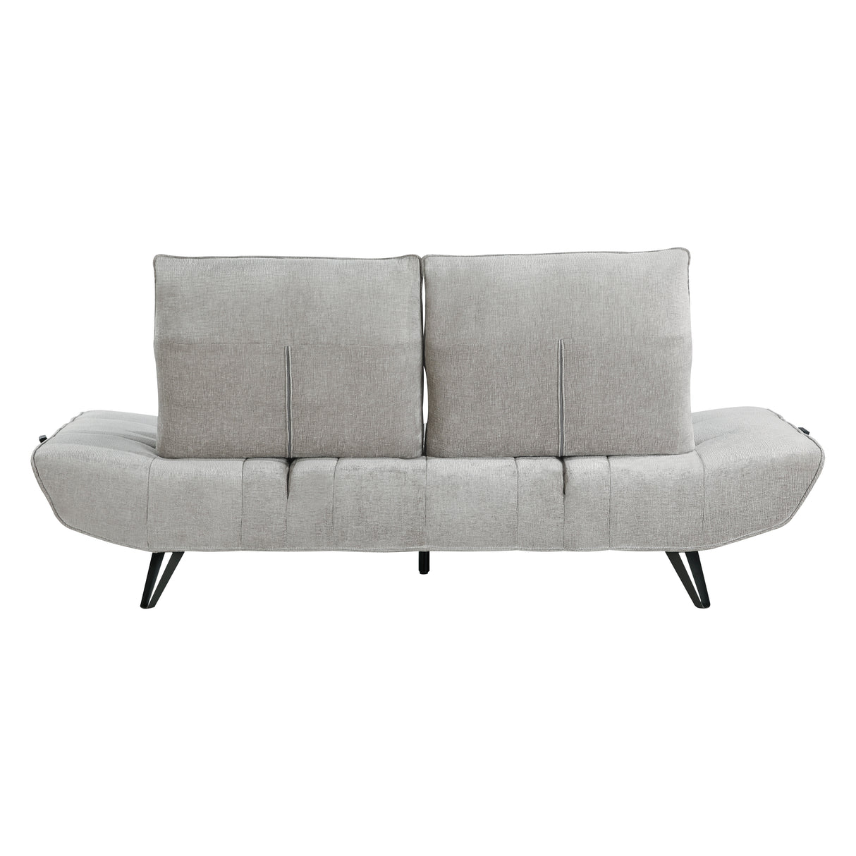 Sofa With Power Adjustable Seat Depth And Manual Headrests