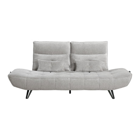 Sofa With Power Adjustable Seat Depth And Manual Headrests