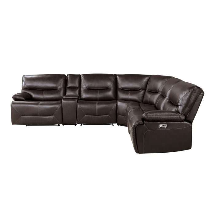 Dyersburg 6-Piece Power Reclining Sectional