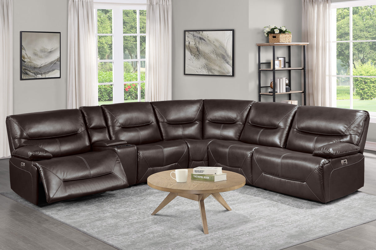 Dyersburg 6-Piece Power Reclining Sectional