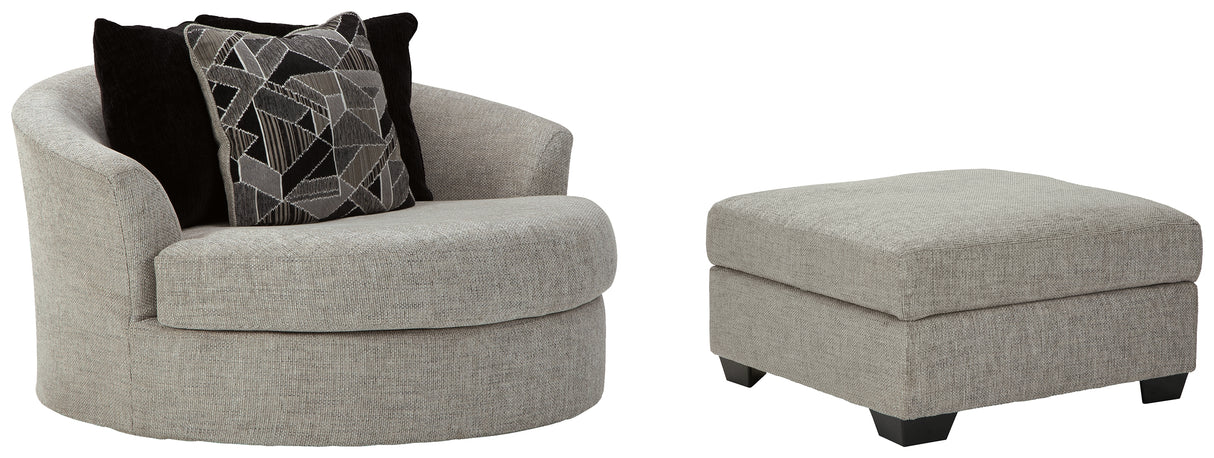 Megginson Oversized Chair and Ottoman