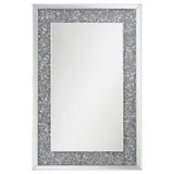 Valerie Crystal Inlay Rectangle Wall Mirror