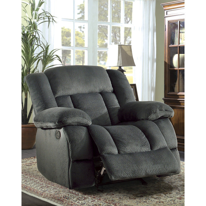 Laurelton Gray Glider Reclining Chair