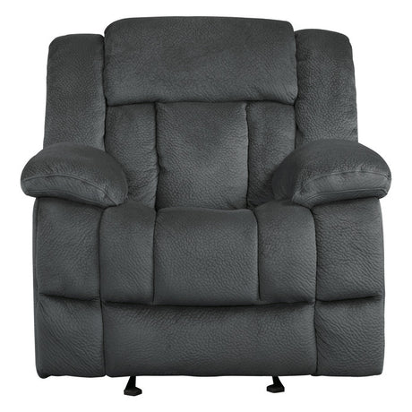 Laurelton Charcoal Glider Reclining Chair
