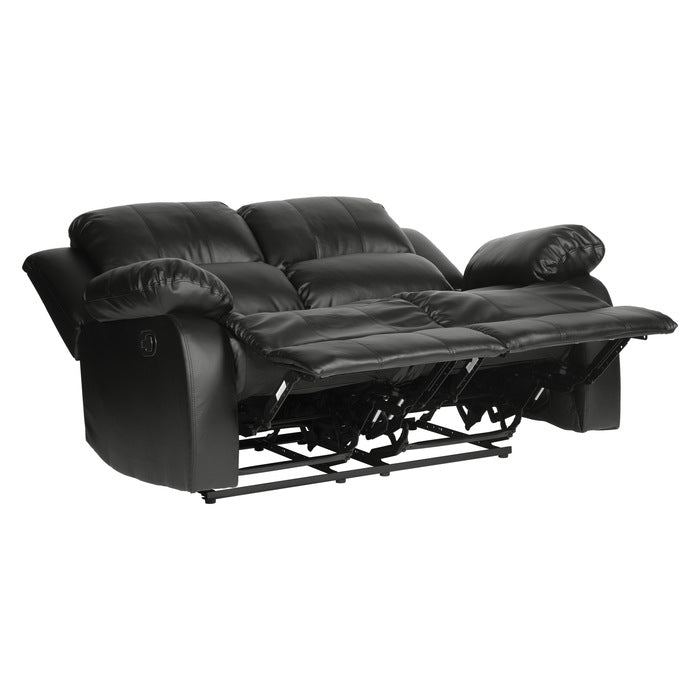 Cranley Black Double Reclining Love Seat