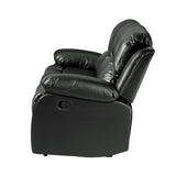 Cranley Black Double Reclining Sofa