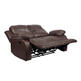 Cranley Brown Double Reclining Love Seat