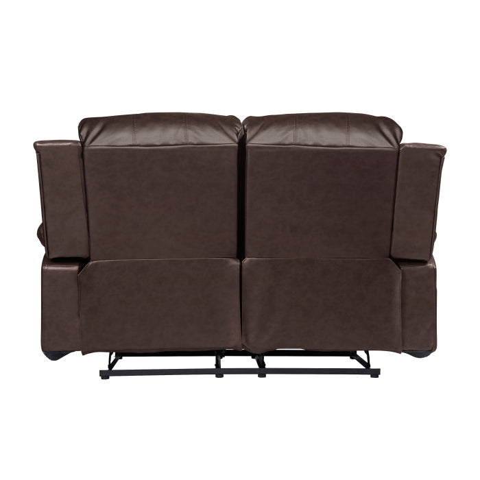 Cranley Brown Double Reclining Love Seat