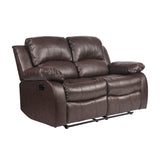 Cranley Brown Double Reclining Love Seat