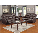 Cranley Brown Double Reclining Love Seat