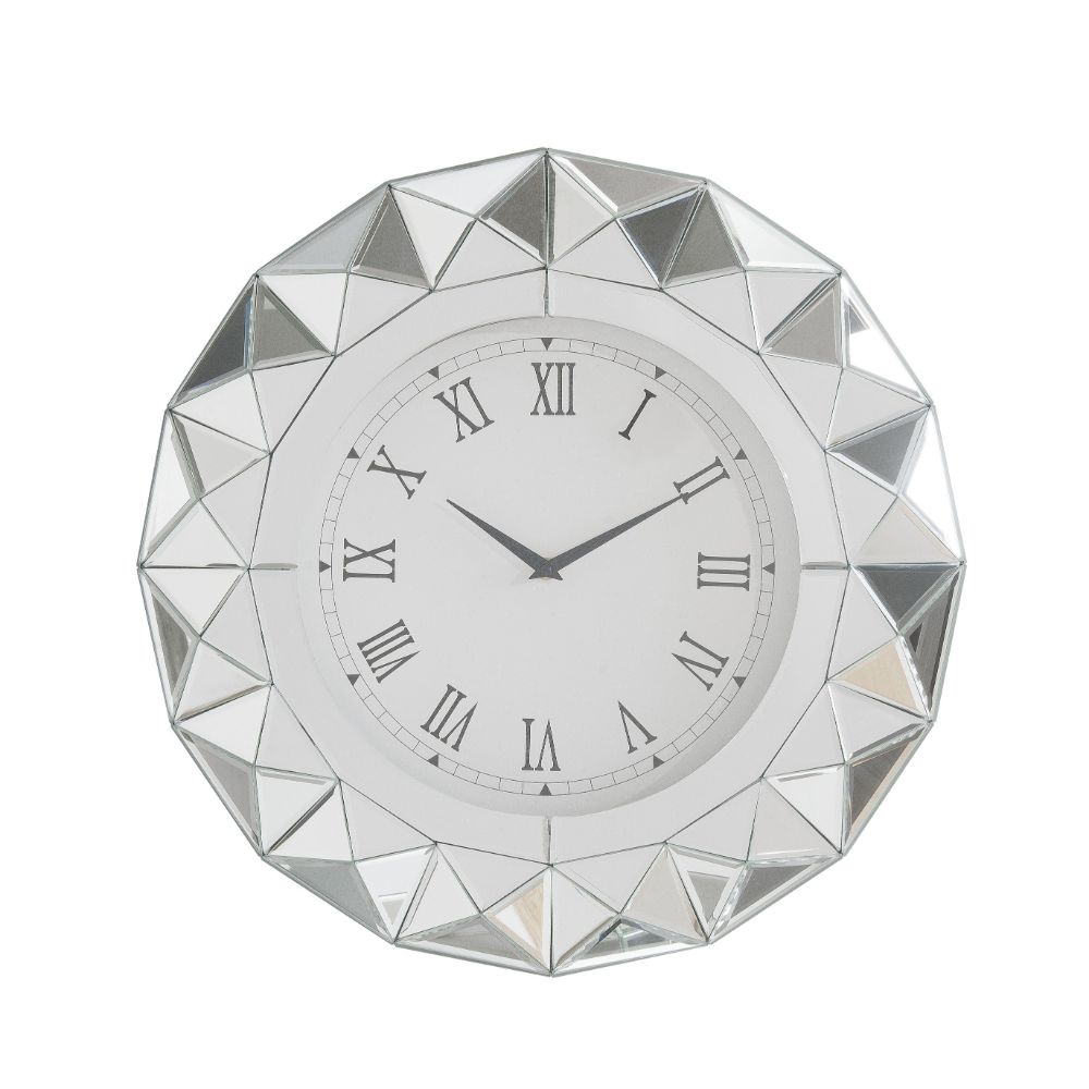 Nyoka Mirrored Wall Clock