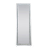 Nowles Mirrored, Faux Diamonds Accent Mirror