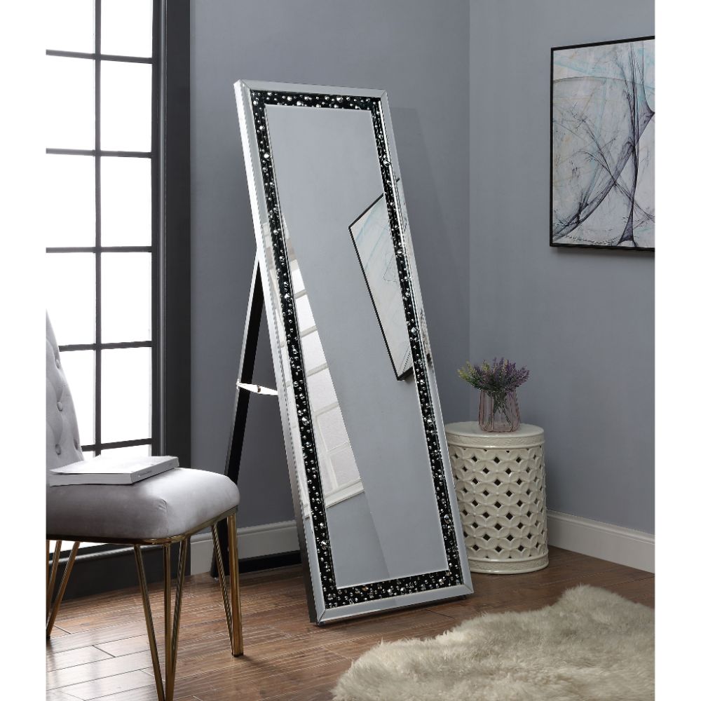 Noor Faux Crystals Accent Mirror