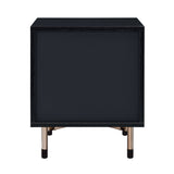 Arbyrd Black & Champagne Finish Accent Table