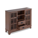 Dubbs Walnut Finish Cabinet