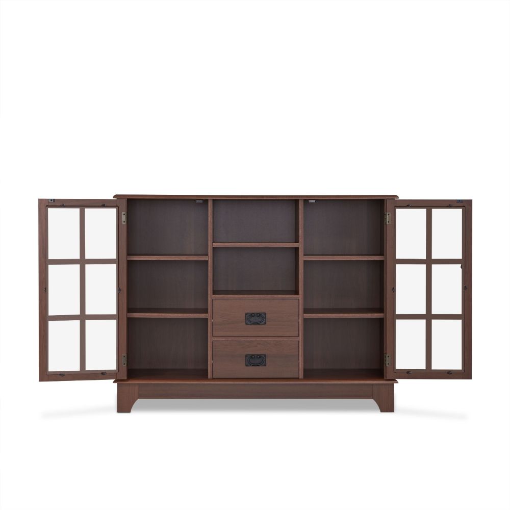 Dubbs Walnut Finish Cabinet