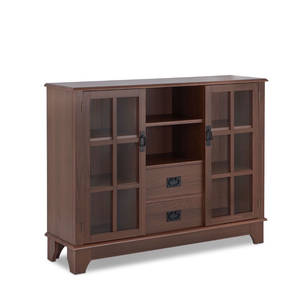 Dubbs Walnut Finish Cabinet