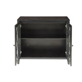 Ceara Black Finish Accent Table