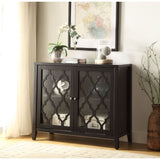 Ceara Black Finish Accent Table