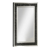 Noor Mirrored & Faux Crystals Wall Decor