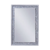 Noralie Mirrored & Faux Diamonds Wall Decor