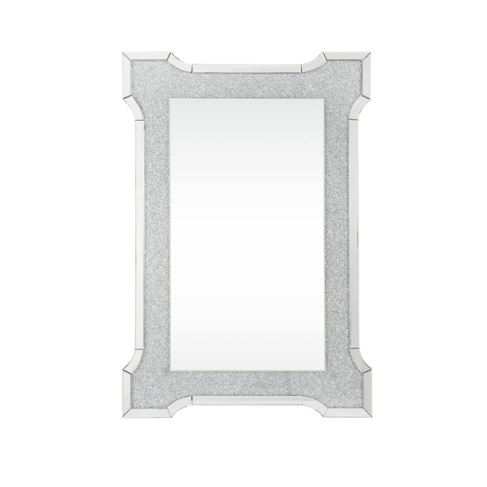 Nowles Mirrored & Faux Diamonds Wall Decor