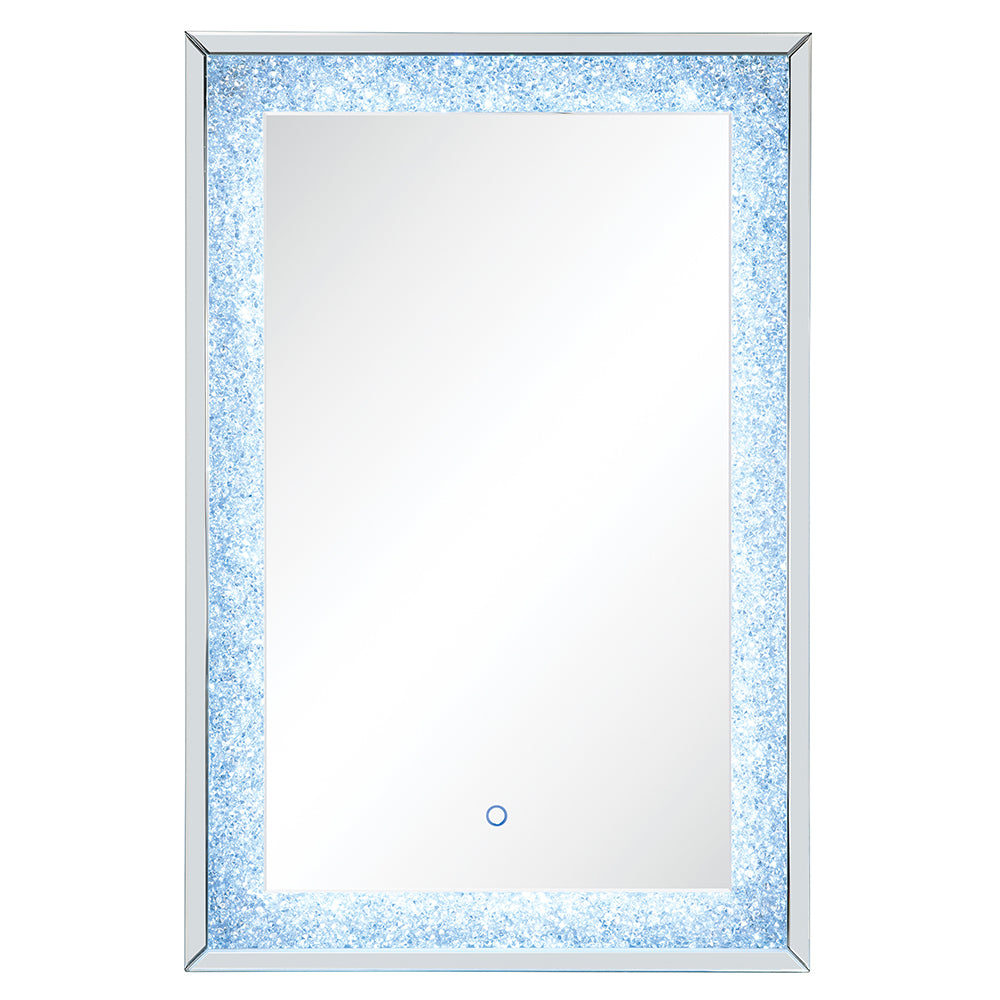 Noralie Mirrored & Faux Diamonds Wall Decor