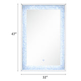 Noralie Mirrored & Faux Diamonds Wall Decor