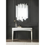 Noralie Mirrored & Faux Diamonds Wall Decor