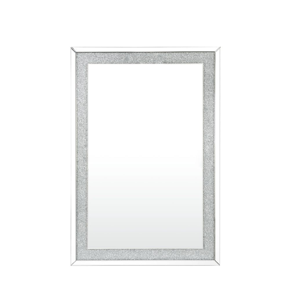 Noralie Mirrored & Faux Diamonds Wall Decor