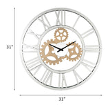 Acilia Mirrored Wall Clock