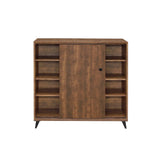 Waina Oak Finish Cabinet