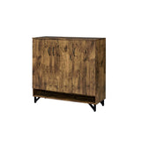 Nimeda Salvage Oak Finish Cabinet