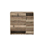 Howia Rustic Gray Oak Finish Cabinet