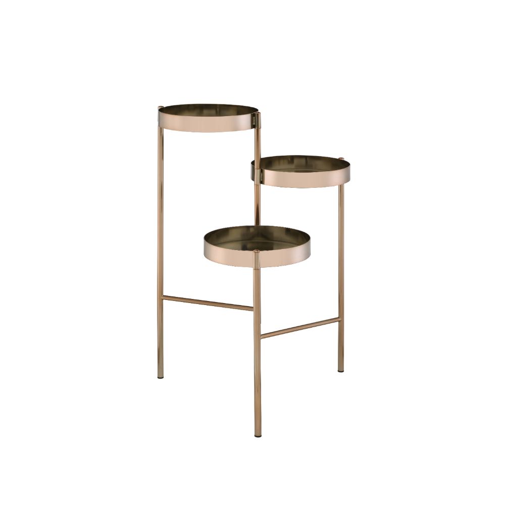 Namid Gold Finish Plant Stand