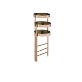 Namid Gold Finish Plant Stand