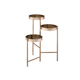 Namid Gold Finish Plant Stand