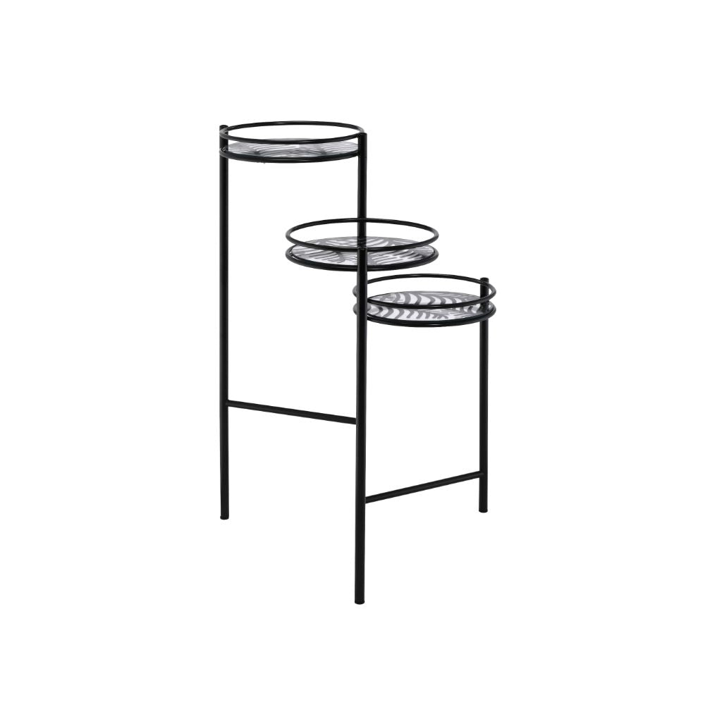 Namid Black Finish Plant Stand