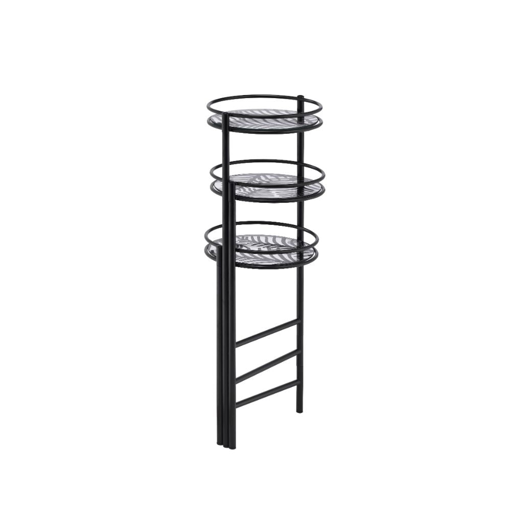 Namid Black Finish Plant Stand