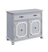 Enyin Gray Finish Cabinet