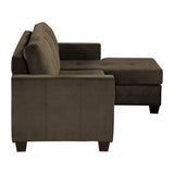 Phelps Coffee Reversible Sofa Chaise