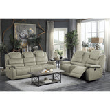 Shola Double Glider Reclining Love Seat With Center Console