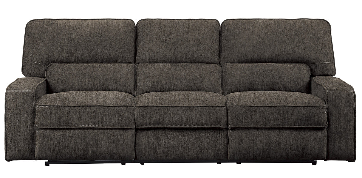 Borneo Power Double Reclining Sofa With Headrests And Usb Ports