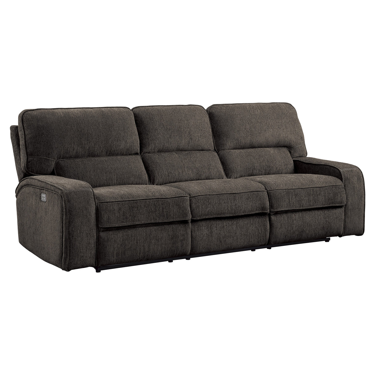 Borneo Power Double Reclining Sofa With Headrests And Usb Ports