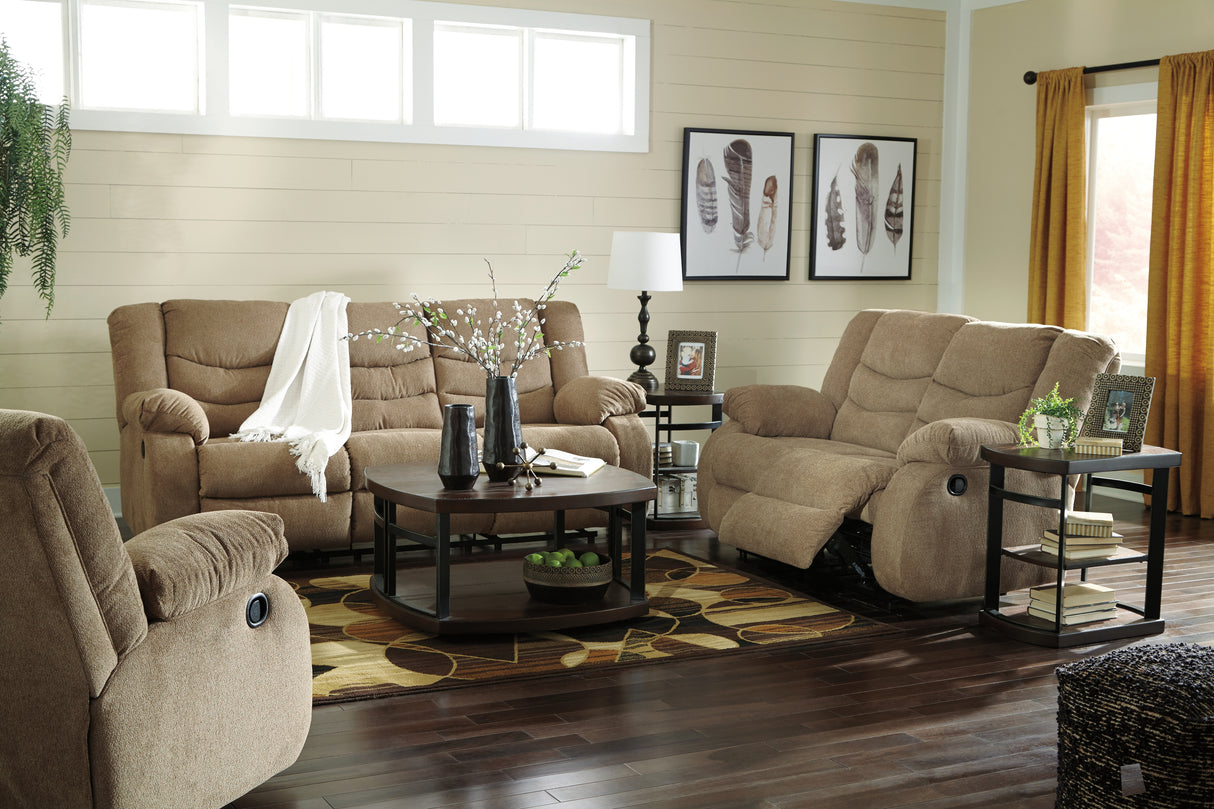 Tulen Reclining Sofa, Loveseat and Recliner