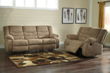 Tulen Mocha Reclining Sofa