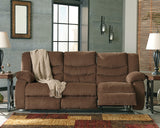 Tulen Reclining Sofa with Recliner