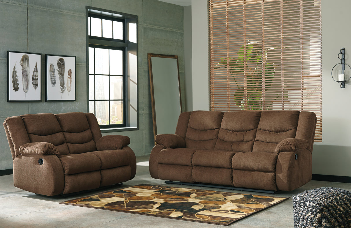 Tulen Reclining Sofa and Loveseat