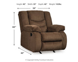 Tulen Reclining Sofa with Recliner